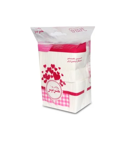 دستمال کوکتل 300 برگ دو لایه حریر